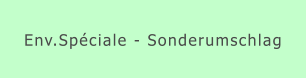Env.Spéciale - Sonderumschlag