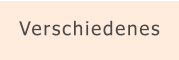 Verschiedenes